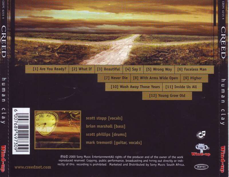 CREED - Human clay (CD) CDEPC 6215 K NM-