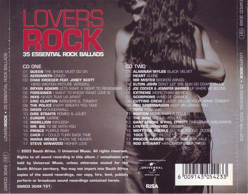 LOVERS ROCK - Compilation (double CD) (FREE BULK SHIPPING)