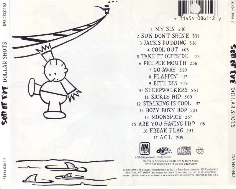 SON OF EVE - Dollar shots (CD) 31454 0861 2 NM (R25 SALE)