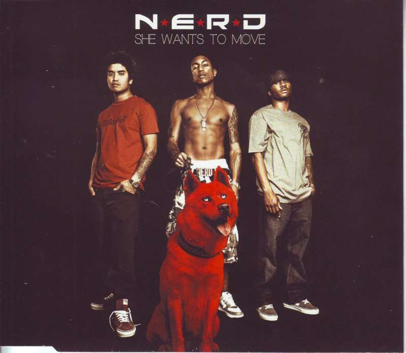 N*E*R*D* - She wants to move (CD single) 7243 5 47934 2 4  NM-