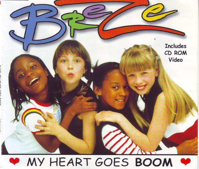 BREZE - My heart goes boom (CD single) WEA240CD