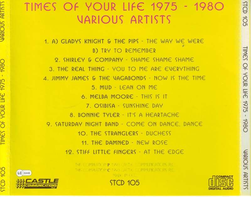 TIMES OF YOUR LIFE VOL.4 1975-80 - Compilation (CD) STCD 105 VG+
