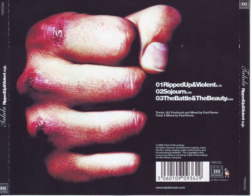TALULA - Ripped up & violent e.p. (CD) TXRCD02
