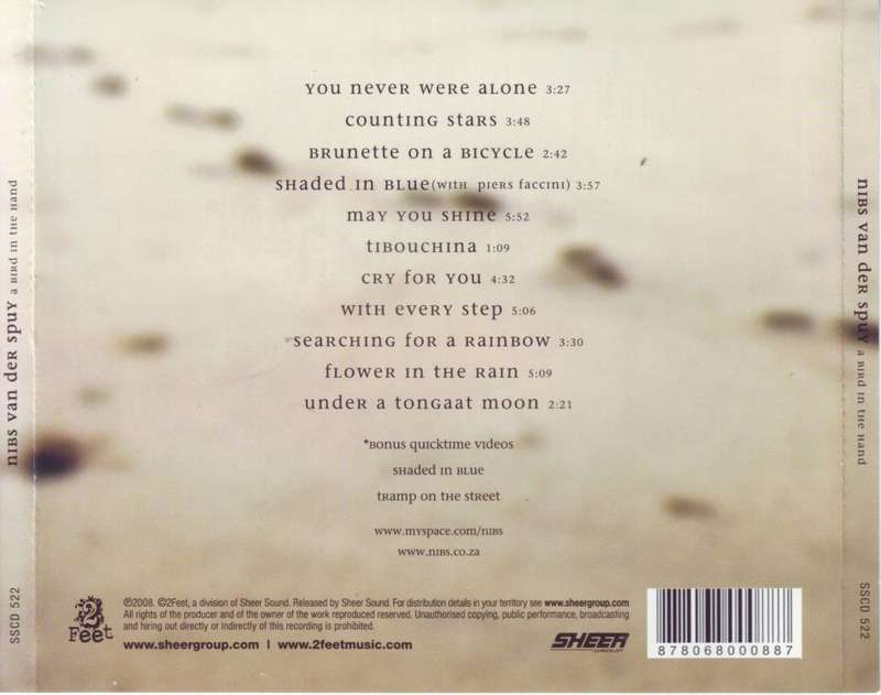 NIBS VAN DER SPUY - A bird in the hand (CD) SSCD 522 NM