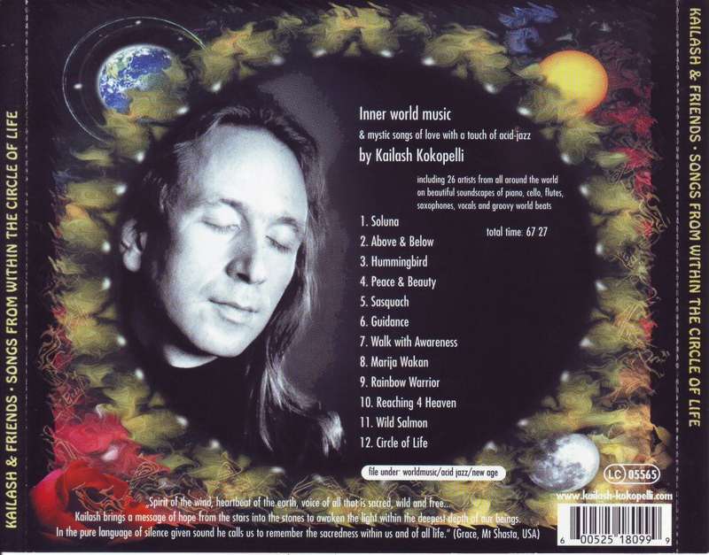 KAILASH and FRIENDS - Songs from within the circle of life (CD) 600525180999 NM