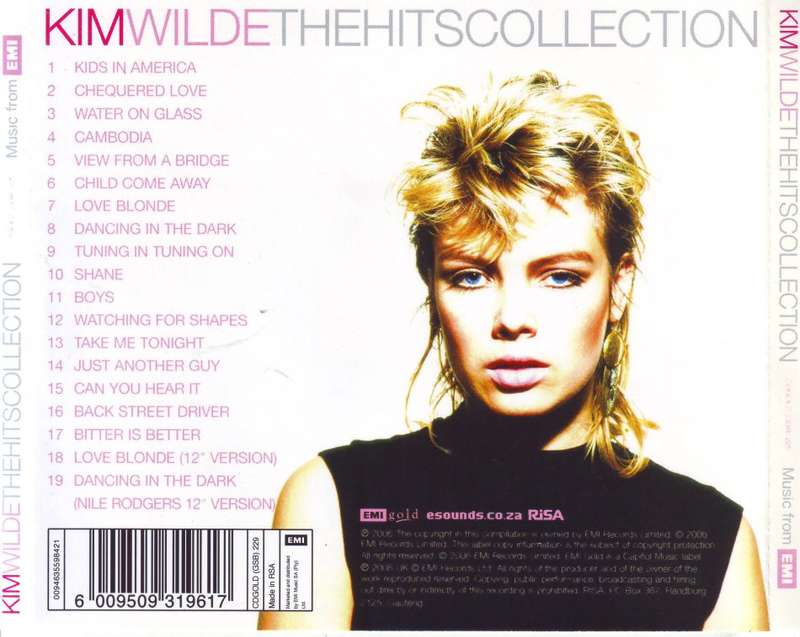 KIM WILDE - The hits collection (CD) CDGOLD (GSB) 229 NM