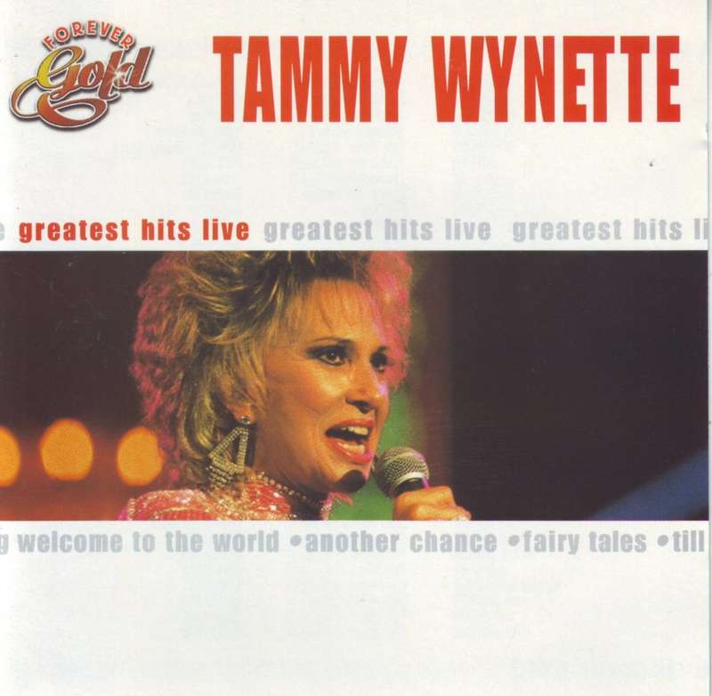 TAMMY WYNETTE - Greatest hits live (CD) 3815662 VG+