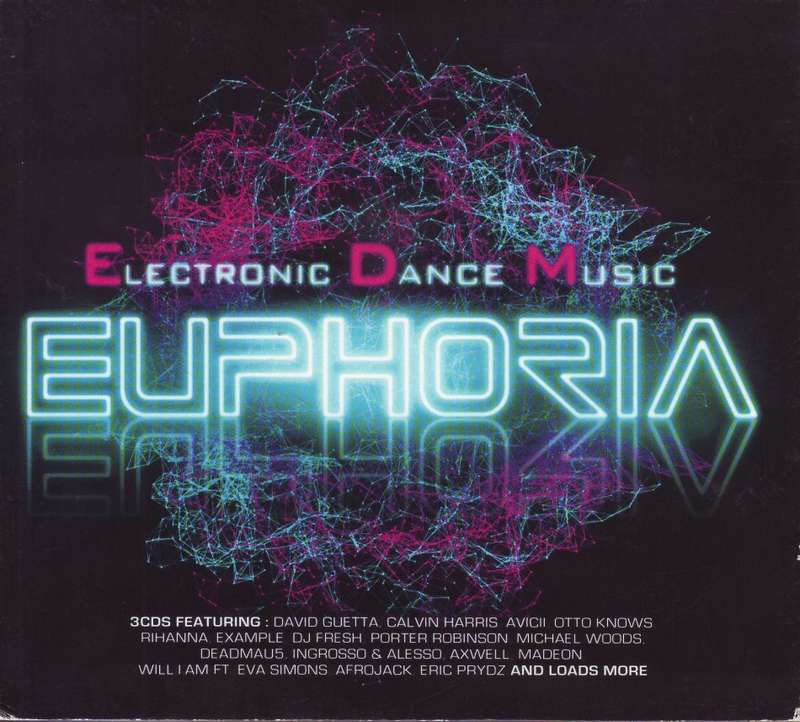 EUPHORIA ELECTRONIC DANCE MUSIC - Compilation (3 CD set) MOSCD304 NM