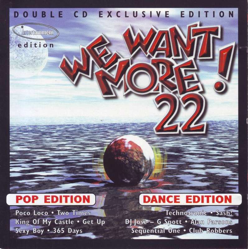 WE WANT MORE! 22 - Compilation (double CD) CDPRC 0048 (FREE BULK SHIPPING)