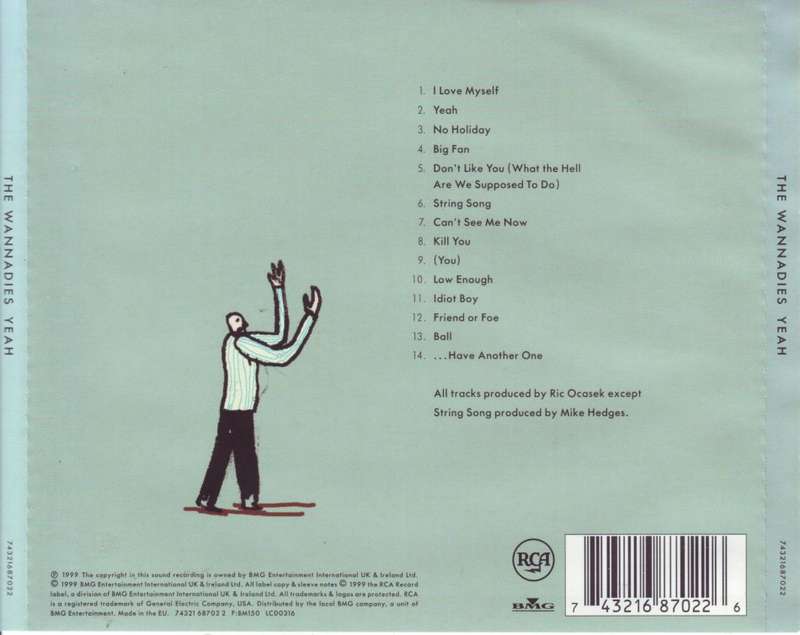 THE WANNADIES - Yeah (CD) 74321687022 NM (R25 SALE)