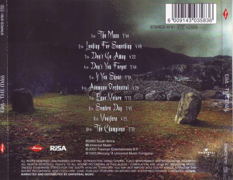 ERA - The mass (CD) STARCD 6781 NM-