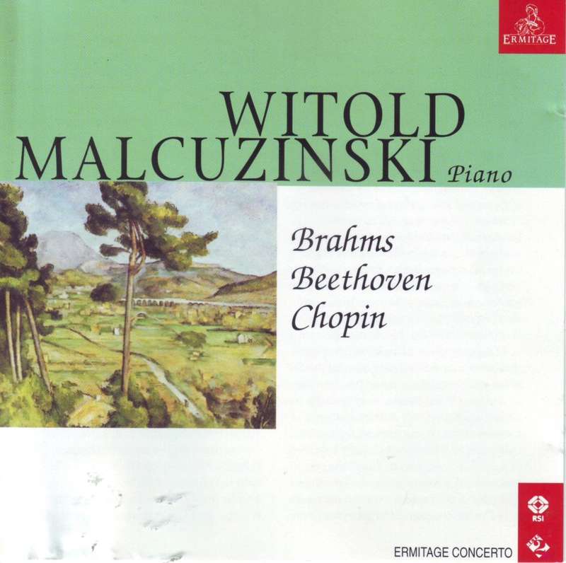 WITOLD MALCUZYNSKI - Brahms, Beethoven, Chopin: Piano (CD) 1250-2 NM-