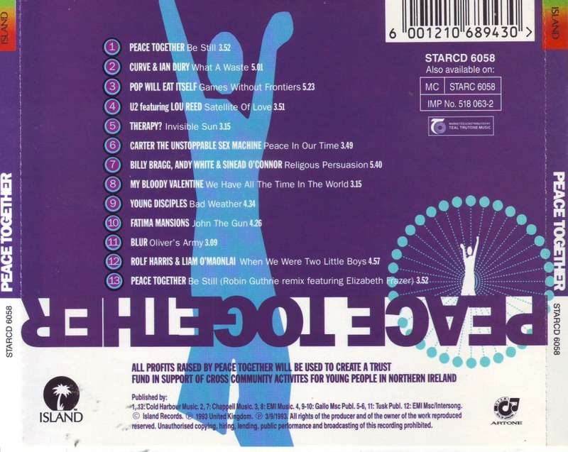 PEACE TOGETHER - Compilation (CD) STARCD 6058 NM-