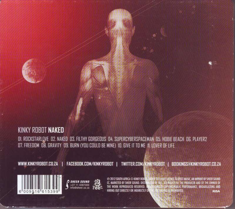KINKY ROBOT - Naked (CD) SLCD 255 NM (R25 SALE)