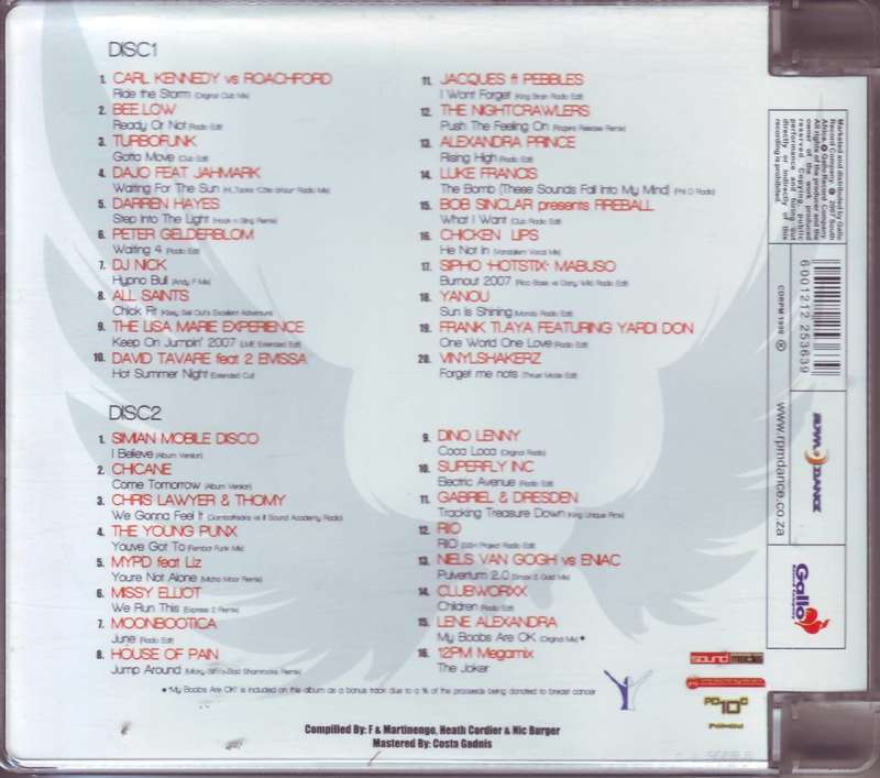 12PM VOL.2 F & MARTINENGO - Compilation (double CD) CDRPM 1990