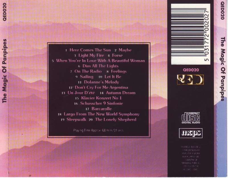 THE MAGIC OF PANPIPES (CD) QED020 (R25 SALE)