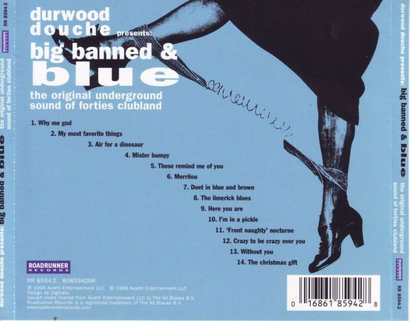 DURWOOD DOUCHE PRESENTS - Big banned & blue (CD) RR 8594-2 NM