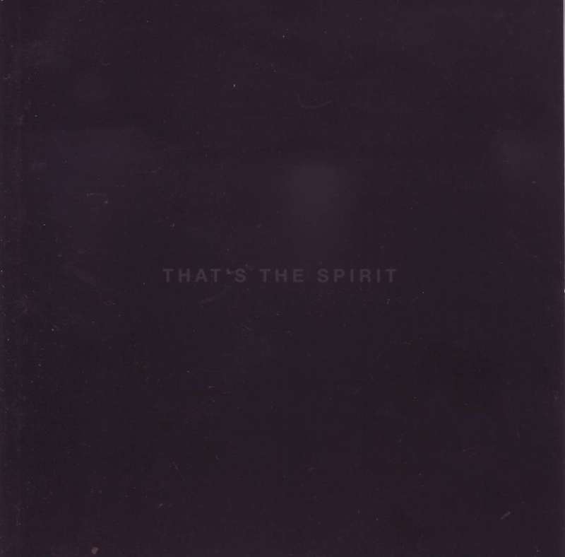 BRING ME THE HORIZON - That's the spirit (CD) CDRCA 7471  (FREE BULK SHIPPING)