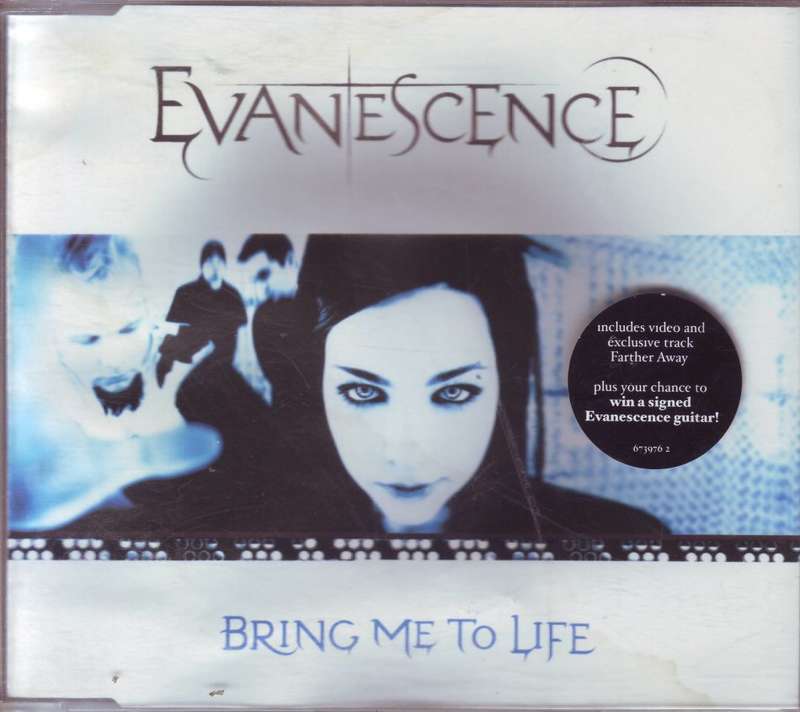 EVANESCENCE - Bring me to life (CD single, water damage to booklet) 673976 2