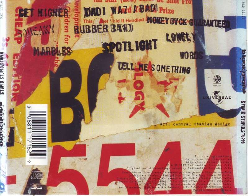 BLACK GRAPE - Stupid stupid stupid (CD) RAD 11716 EX