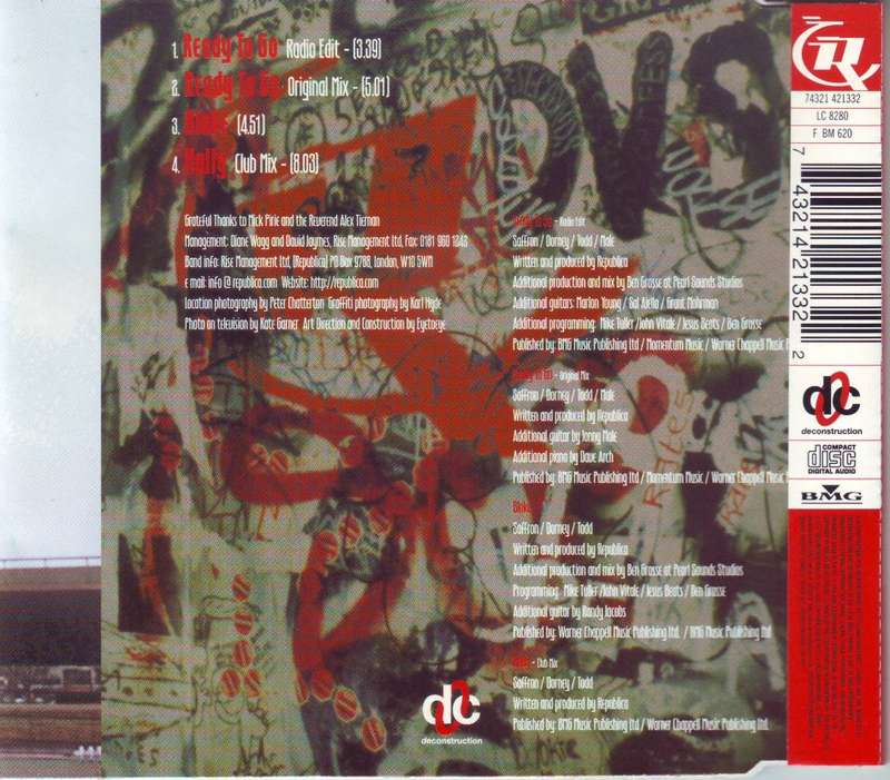 REPUBLICA - Ready to go (CD single) 74321 421332