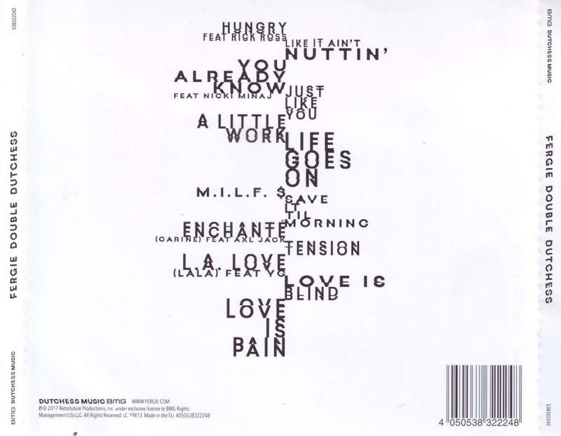 FERGIE - Double dutchess (CD) 538322242 NM