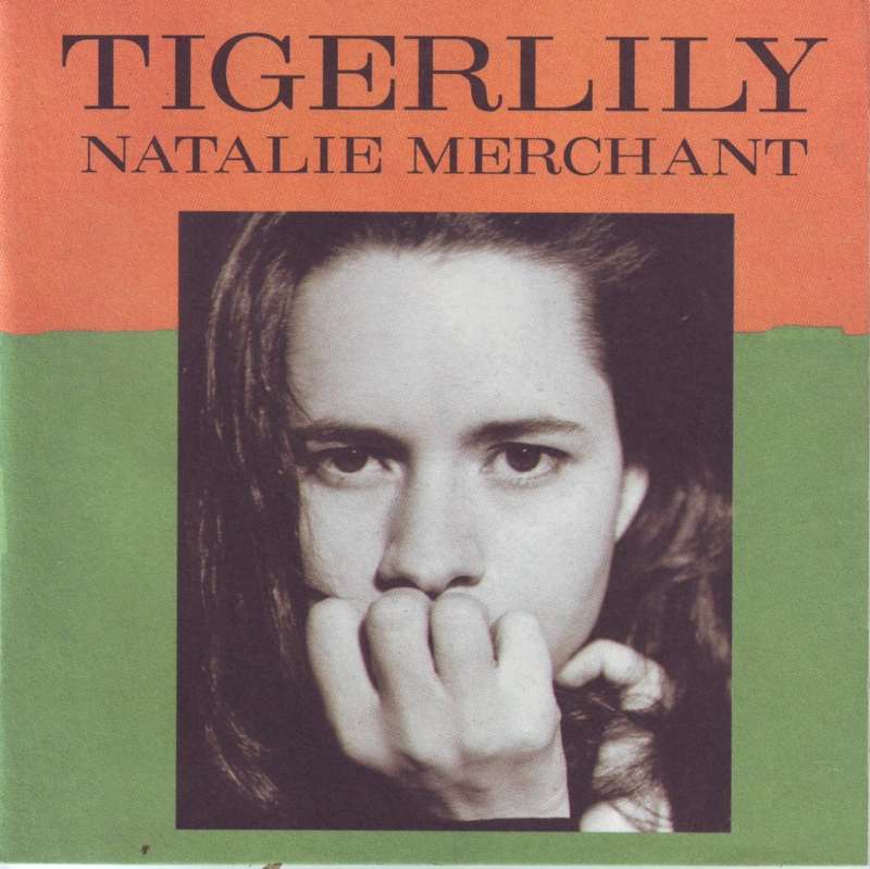 NATALIE MERCHANT - Tigerlily (CD, some water stains on back) 7559-61745-2 VG