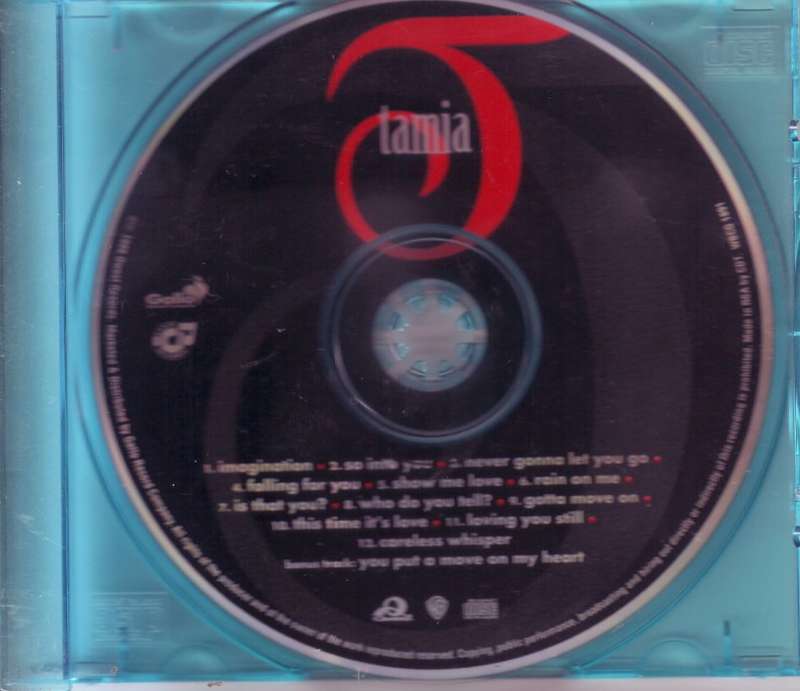 TAMIA - Tamia (CD only, no booklet or back inlay) VG+ (FREE BULK SHIPPING)
