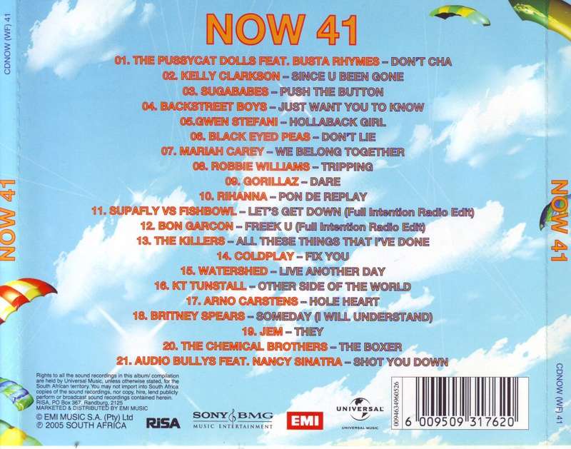 NOW 41 (SA) - Compilation (CD) CDNOW (WF) 41