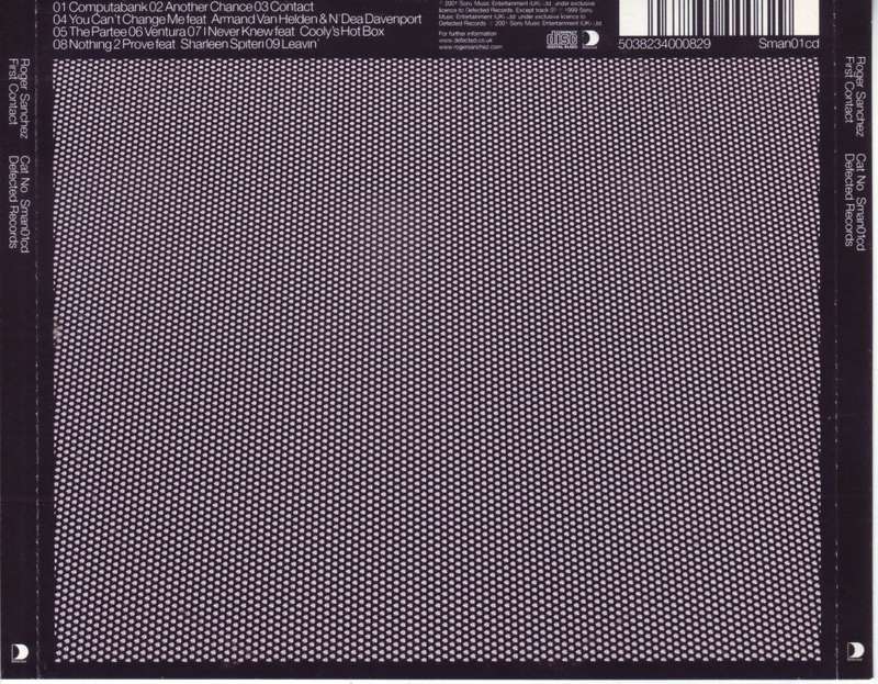 ROGER SANCHEZ - First contact  (CD) Sman01cd