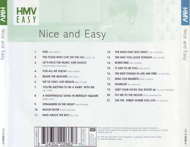 NICE AND EASY - Compilation (CD) 7243 5 22266 2 7 NM