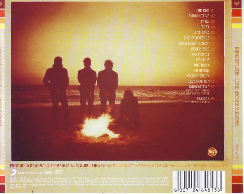 KINGS OF LEON - Come Around Sundown SA Tour Edition (CD) CDRCA7328 NM