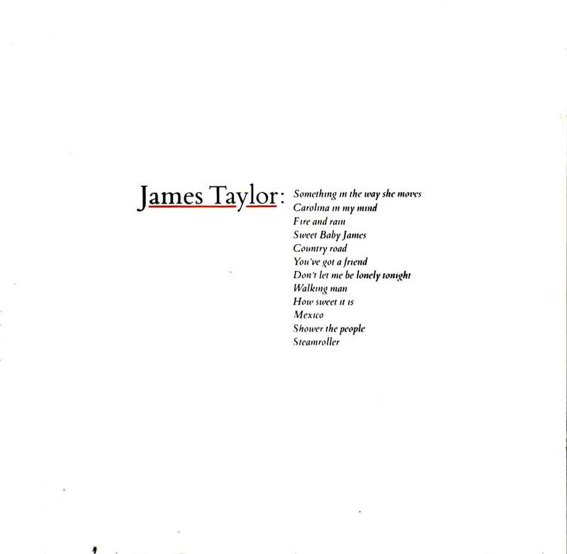 JAMES TAYLOR - Greatest hits (CD) 7599-27336-2 EX