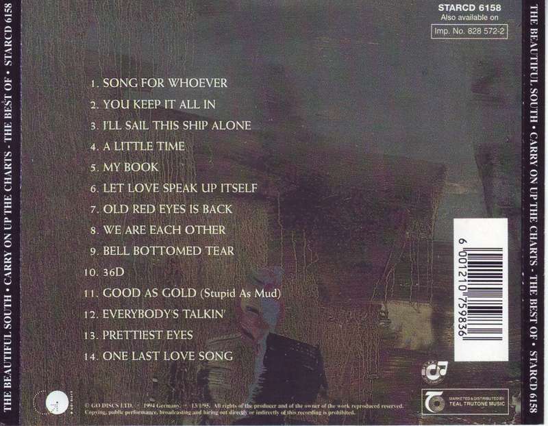 THE BEAUTIFUL SOUTH - Carry on up the charts (CD)  STARCD 6158 VG+