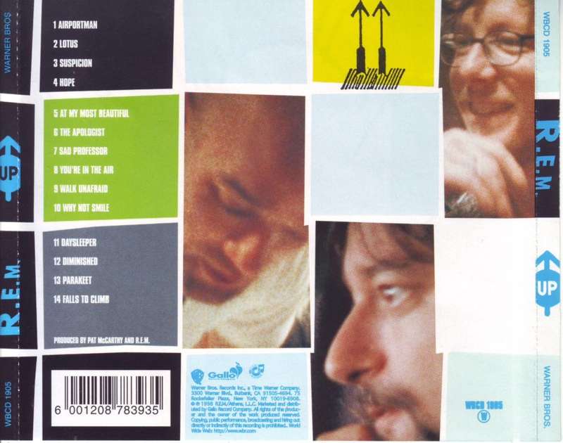 R.E.M. - Up (CD) WBCD 1905 VG+