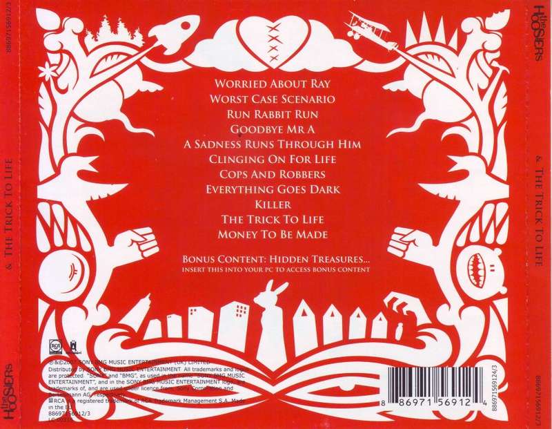 THE HOOSIERS - The trick to life (CD)  88697156912/3 NM (R25 SALE)