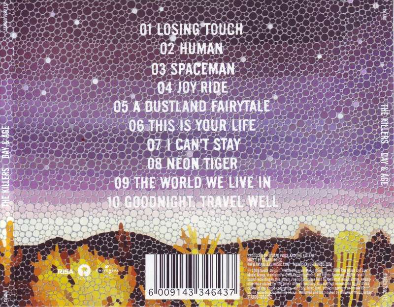 THE KILLERS -  Day & Age (CD)  STARCD 7292 NM