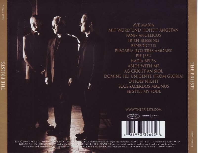 THE PRIESTS - The priests (CD) 88697 33969 2 NM (R25 SALE)