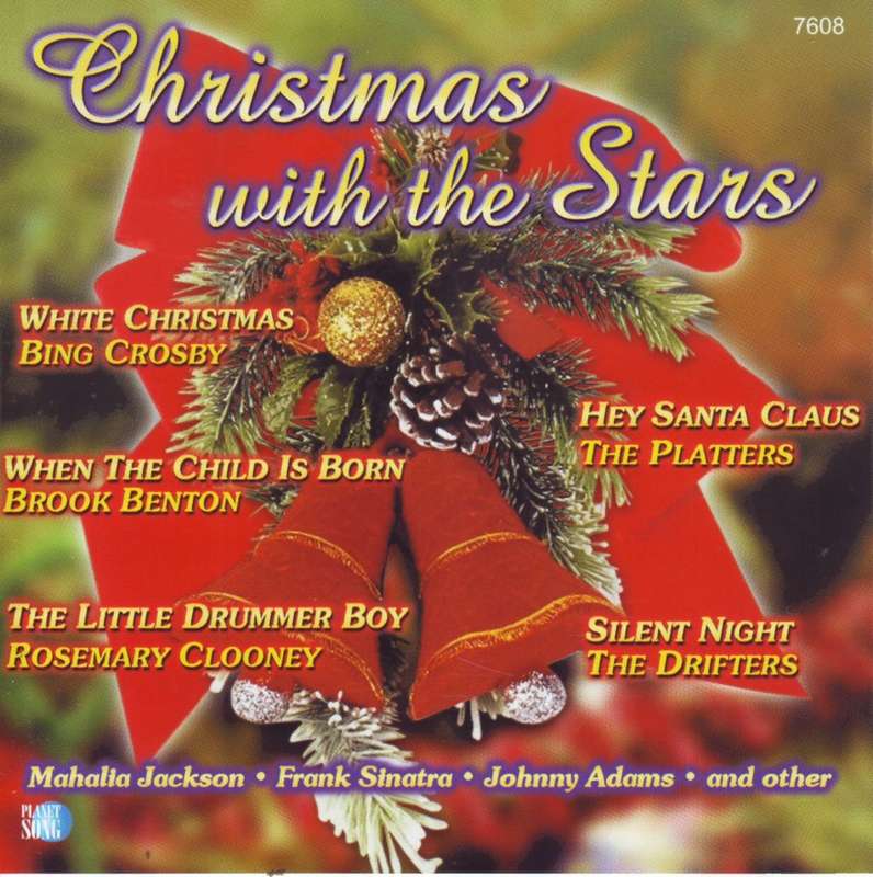 CHRISTMAS WITH THE STARS - Compilation (CD) 7608 EX (R25 SALE)