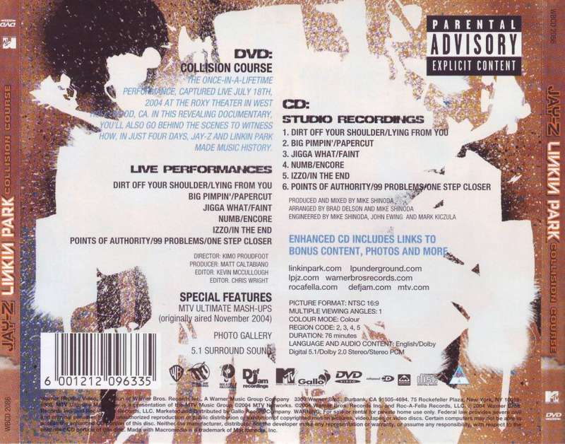 JAY-Z / LINKIN PARK - Collision course (DVD only)