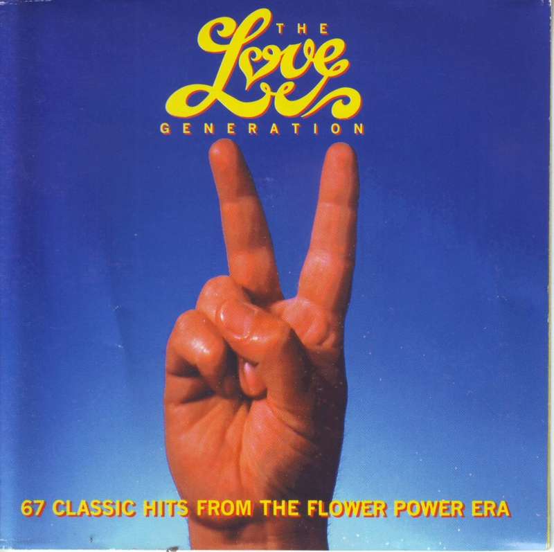 THE LOVE GENERATION: 67 CLASSIC HITS FROM THE FLOWER POWER ERA (4CD set) LBSCD0018 EX/VG+/EX/EX