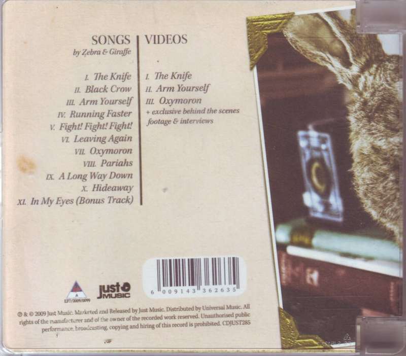 Zebra & Giraffe - Collected Memories (CD & DVD)