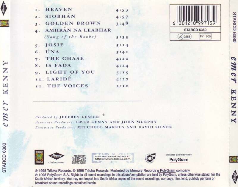 EMER KENNY - Emer Kenny (CD) STARCD 6380 NM
