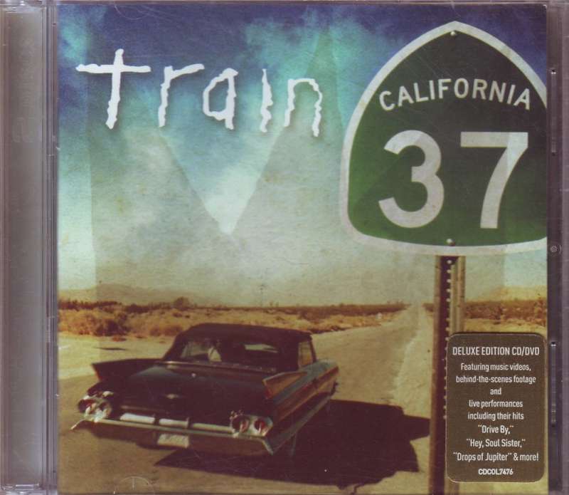 TRAIN - California 37 deluxe edition (CD & DVD) CDCOL 7476 EX/NM-
