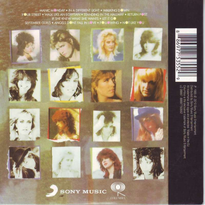 BANGLES - Different light (CD, cardsleeve) 88697753552 NM-