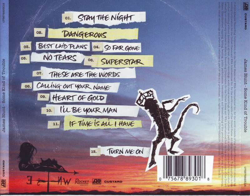 JAMES BLUNT - Some kind of trouble (CD) 075678893018