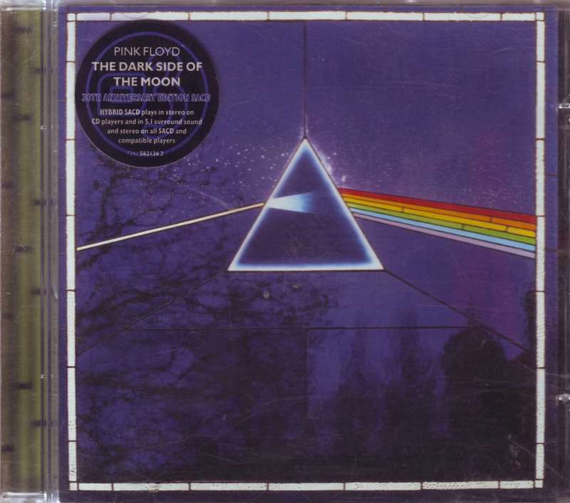 PINK FLOYD - The dark side of the moon (hybrid SACD, 30th anni) 7243 582136 2 1 EX (FREE BULK SHIP)