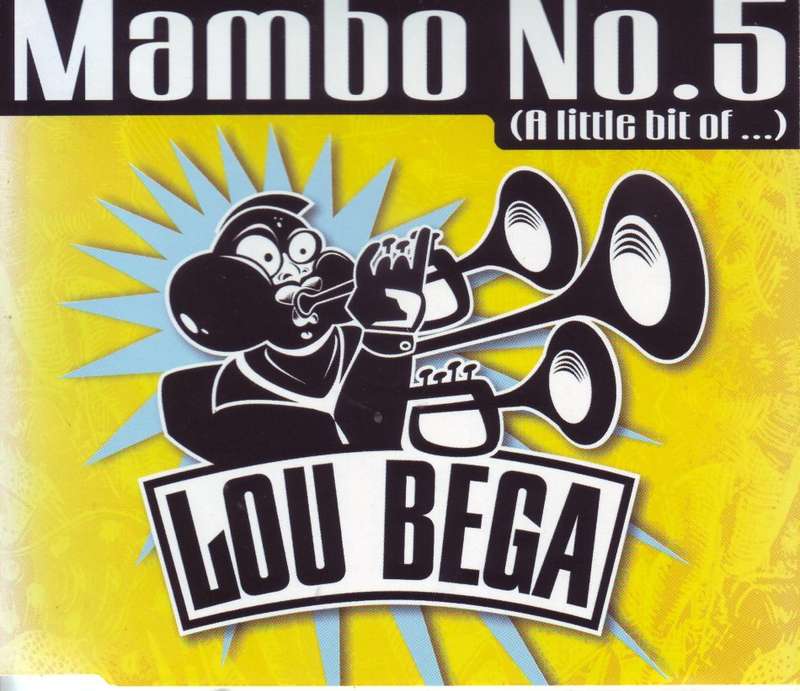 LOU BEGA - Mambo no.5 (CD single) CDARIS(WS)456 EX