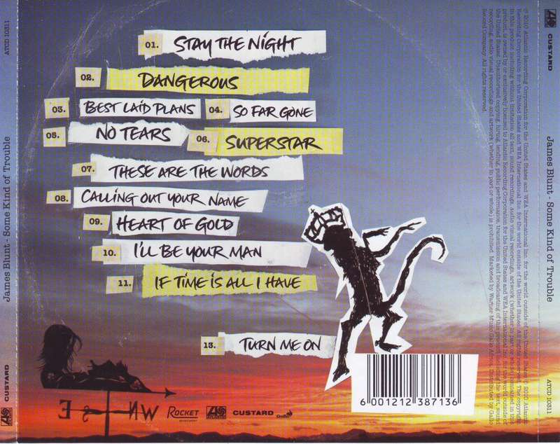 JAMES BLUNT - Some kind of trouble (CD) ATCD 10311