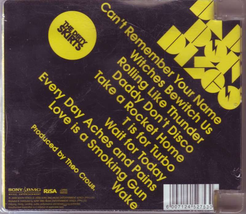 THE DIRTY SKIRTS - Daddy don`t disco (CD, super jewel case used) CDEPC7032 VG+ (R25 SALE)
